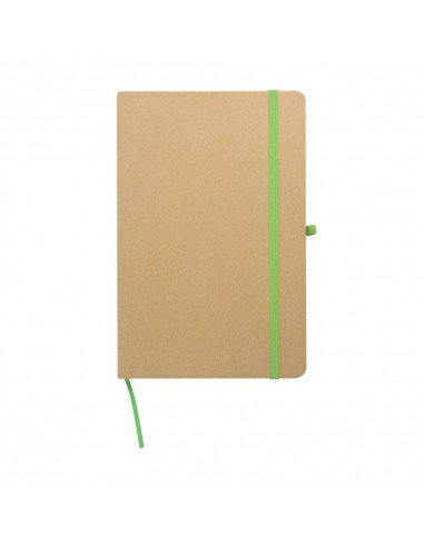 NOTES A RIGHE IN CARTA RICICLATA CON PAGINE COLORATE CM 9X14