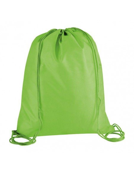 SACCA ZAINO CON DOPPIO CORDONCINO DI CHIUSURA