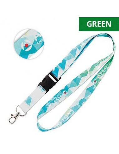 LANYARD IN PET RICICLATO CON FIBBIA IN SUBLIMATICO CM 2