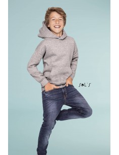 FELPA BAMBINO CON CAPPUCCIO