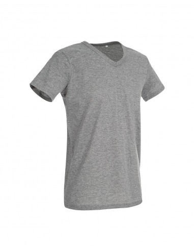 T-SHIRT UOMO CON SCOLLO A V 160 GR