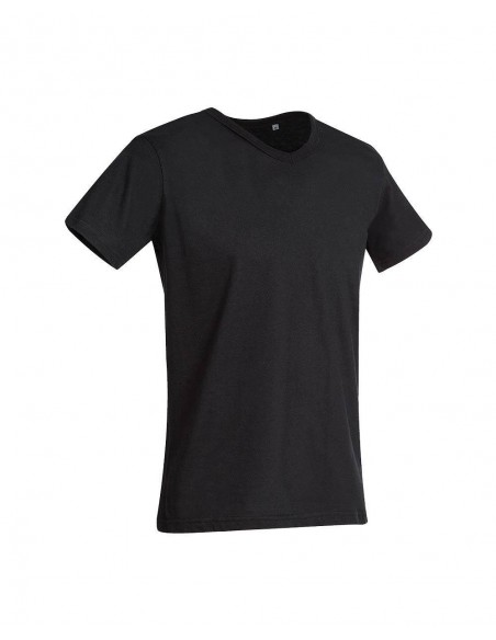 T-SHIRT UOMO CON SCOLLO A V 160 GR