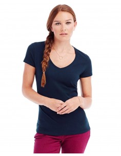 T-SHIRT DONNA SCOLLO A V