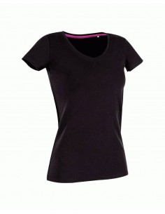 T-SHIRT DONNA SCOLLO A V 2
