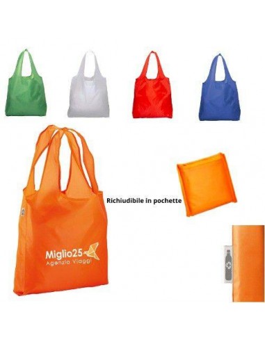 SHOPPER IN RPET RIPIEGABILE