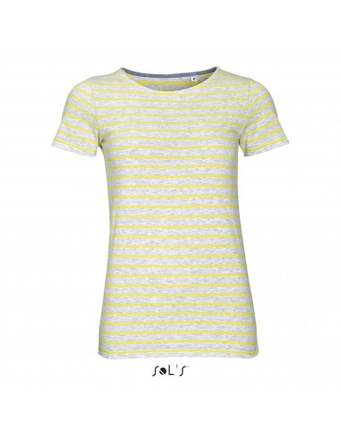 T-SHIRT DONNA RIGATA GIROCOLLO