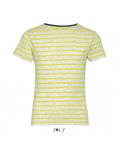 T-SHIRT KIDS GIROCOLLO RIGATA