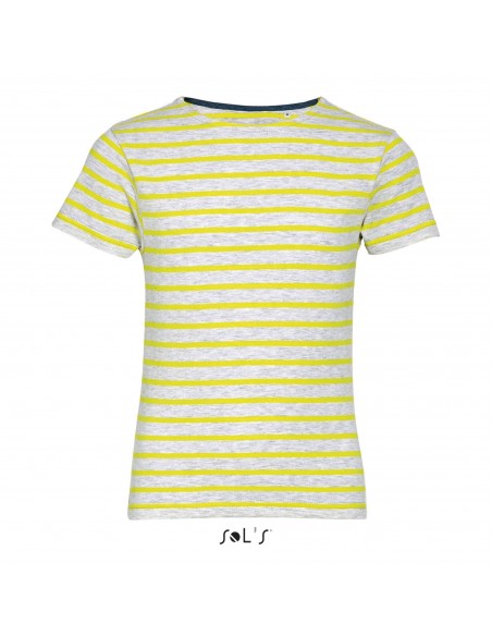 T-SHIRT KIDS GIROCOLLO RIGATA