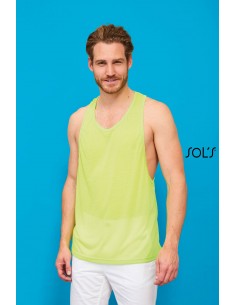 CANOTTA UNISEX 100% POLIESTERE