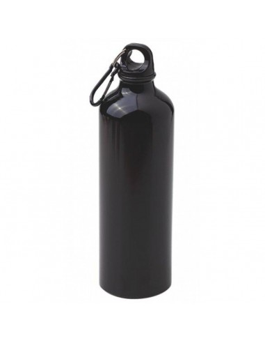 BORRACCIA IN ALLUMINIO CON MOSCHETTONE 750 ML INCISIONE LASER