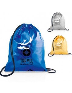 SACCA ZAINO IN TESSUTO CANGIANTE