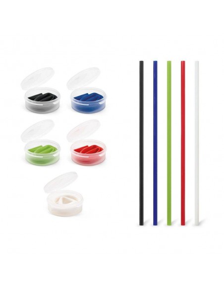 CANNUCCIA RIUTILIZZABILE IN SILICONE IN SCATOLINA DI PLASTICA