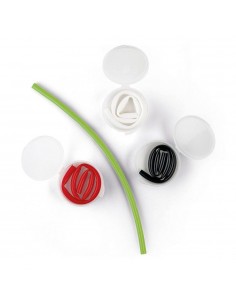 CANNUCCIA RIUTILIZZABILE IN SILICONE IN SCATOLINA DI PLASTICA