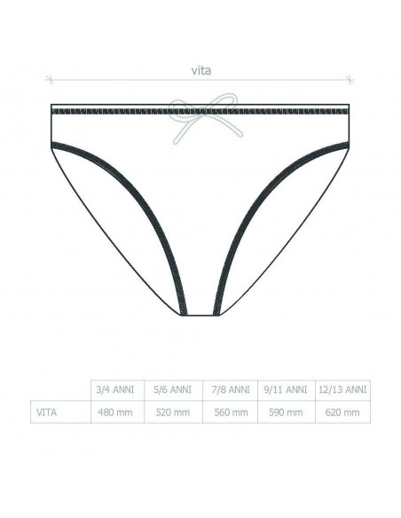 COSTUME SLIP DA BAMBINO / RAGAZZINO