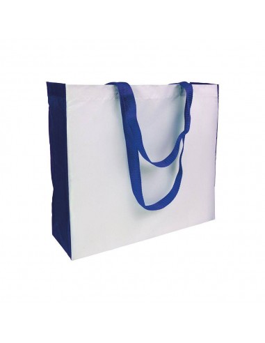 SHOPPER CON MANICI E SOFFIETTO COLORATO