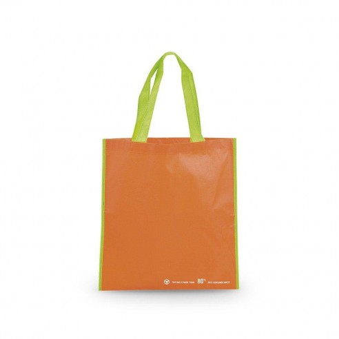 SHOPPER IN RPET RICICLATO CON MANICI LUNGHI