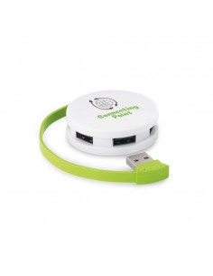 HUB 2.0 CON 4 PORTE IN ABS 2