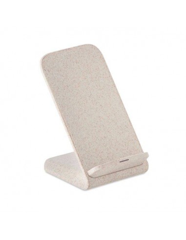 CARICATORE WIRELESS IN PAGLIA E ABS