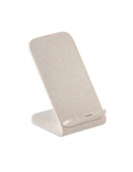 CARICATORE WIRELESS IN PAGLIA E ABS