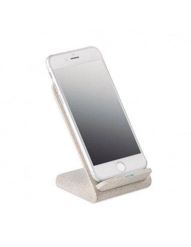 CARICATORE WIRELESS IN PAGLIA E ABS