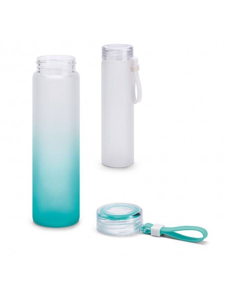 BORRACCIA IN VETRO BOROSILICATO CON TAPPO A VITE